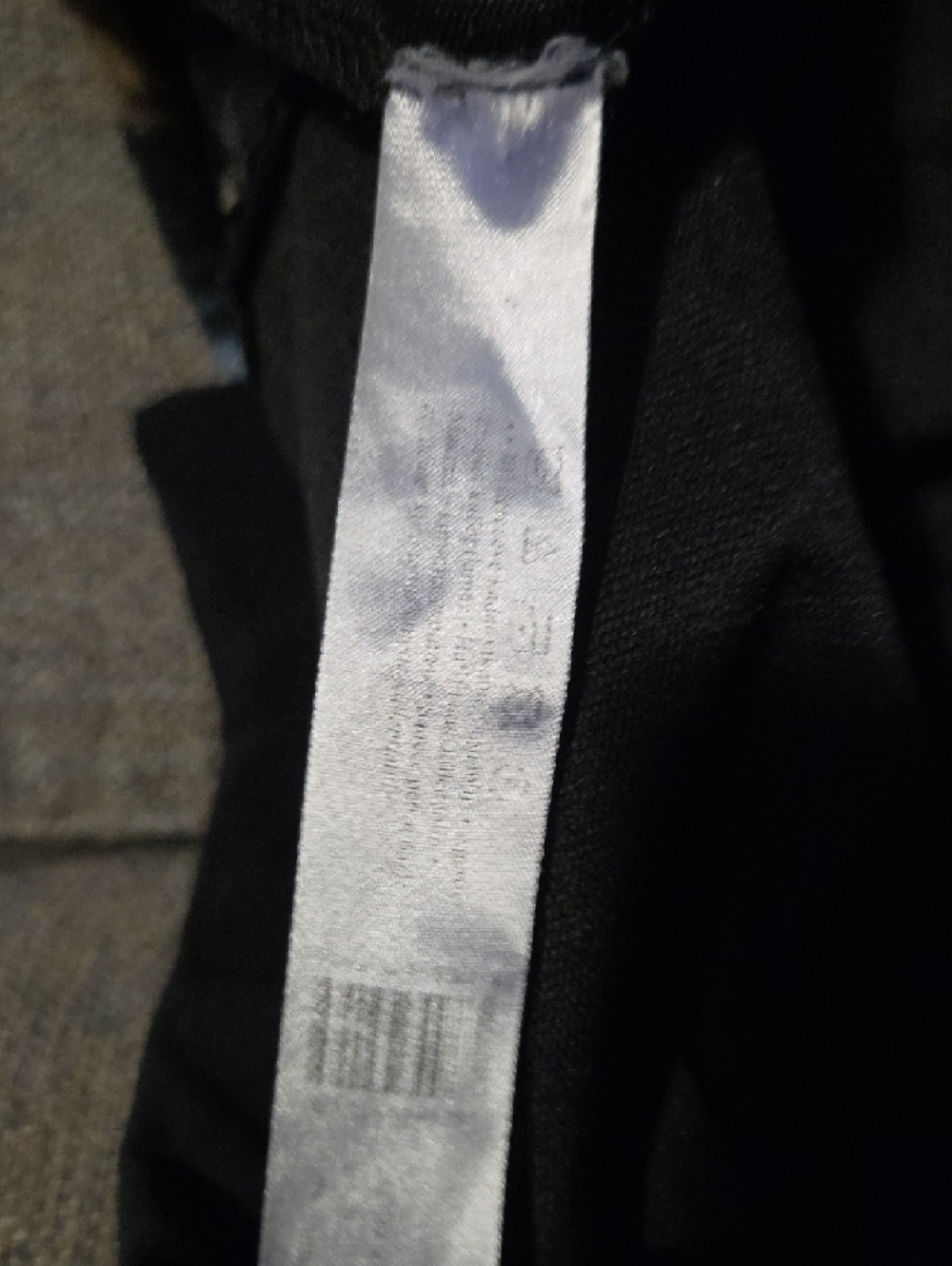 Black Long Zip-Front Women's Coat - Picture 8 of 9